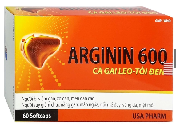 ARGININ 600 (5 viên/vỉ x 12 vỉ/hộp) - 03